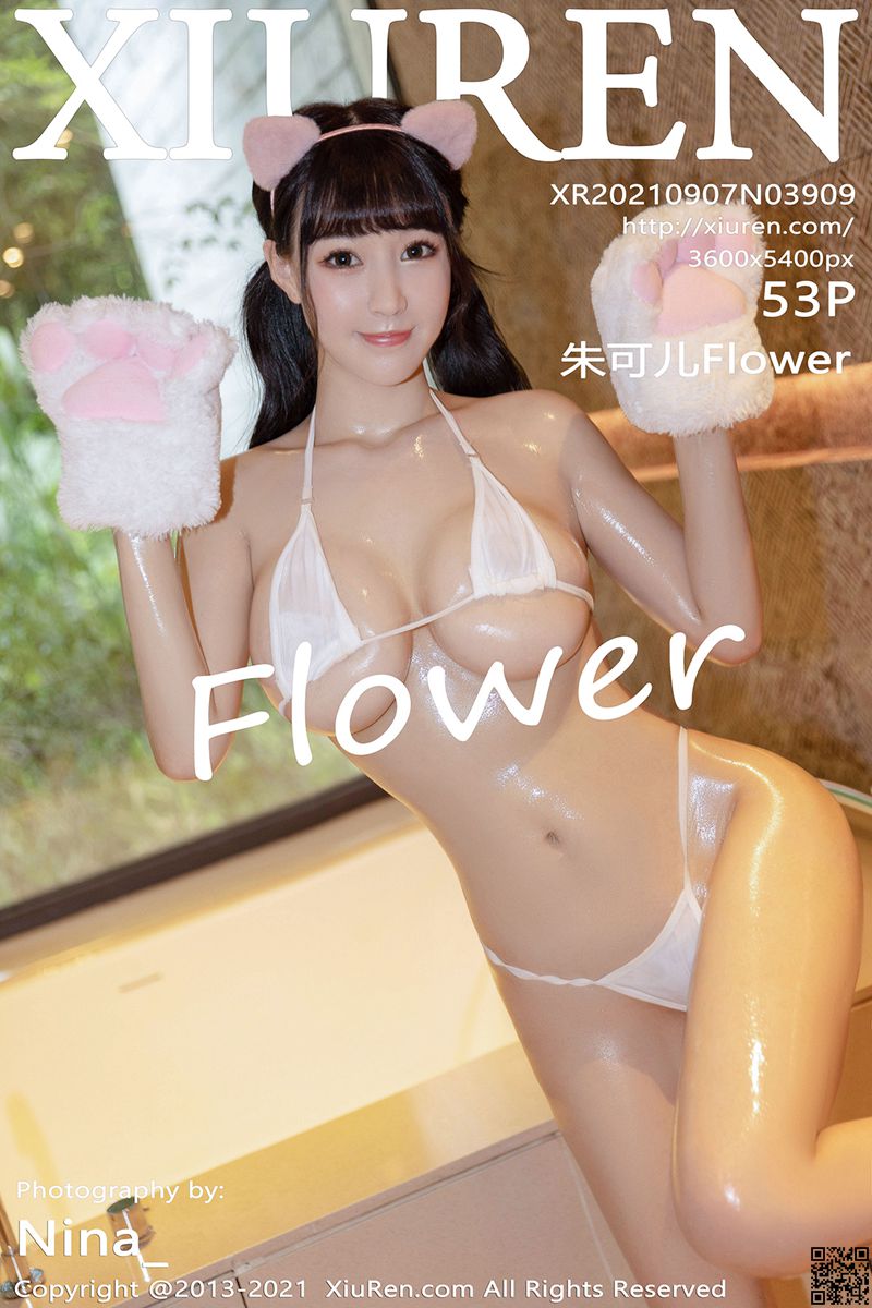 XIUREN秀人网 2021.09.07 No.3909 朱可儿Flower